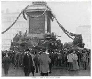 Images Dated 20th November 2019: Trafalgar Day 1898