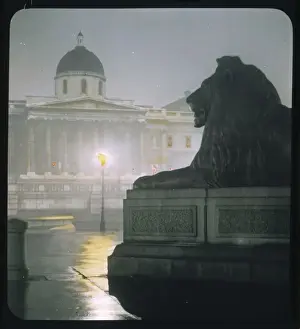 Trafalgar - Lantern Slide