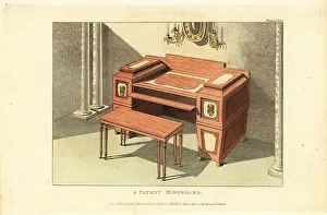 Repository Of Arts Prints: Trafalgar patent sideboard and dining table, metamorphic furnitu