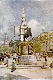 Trafalgar Sq / Charles I