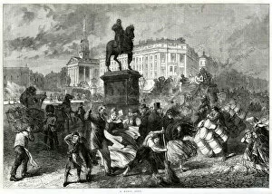 Images Dated 8th August 2018: Trafalgar Square 1865