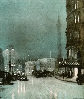 Trafalgar Collection: Trafalgar Square 1926