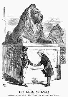 1867 Gallery: Trafalgar Square Lions