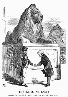Landseer Collection: Trafalgar Square Lions