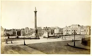 Stereoscopic Prints: Trafalgar Square, London