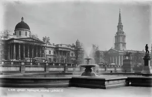Showcasing Prints: Trafalgar Square in London