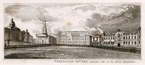 Intended Collection: Trafalgar Square, London - intended site of Nelsons Column
