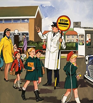 Images Dated 1st June 2007: Traffic Attendant