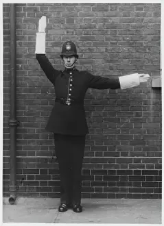 Giving Prints: Traffic Police Officer