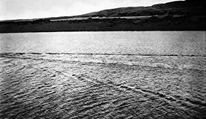 Loch Gallery: Trail left by the Loch Ness Monster?