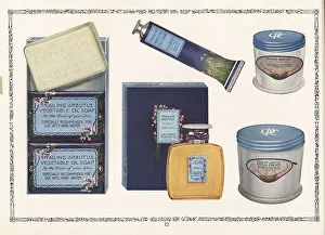 Perfumery Prints: Trailing Arbutus brand cosmetics from CPC, 1927