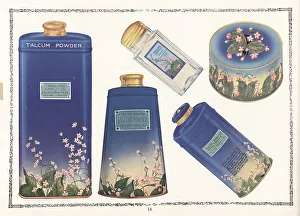 Perfumery Prints: Trailing Arbutus brand cosmetics from CPC, 1927