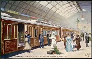 London Collection: Train Charing Cross
