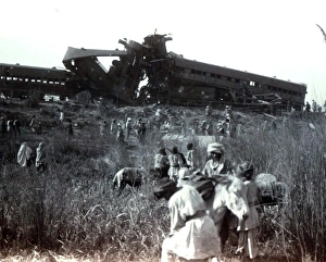 Train crash in Helmand Province, Afghanistan