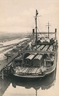 Train Ferry between Harwich and Zeebrugge