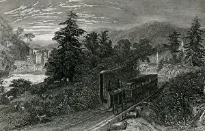 Mohawk Prints: Train Near Little Falls
