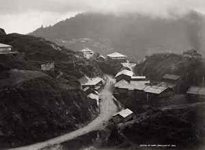Train station at Ghoom, Darjeeling, India