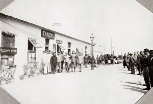 Train station, Tangku (Tanggu) China c. 1900