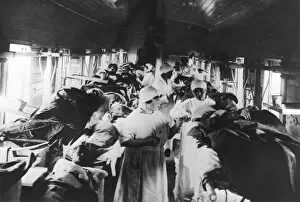 Abdominal Collection: Train Transporting Typhoid Sufferers