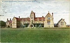 Herefordshire Prints: The Training College, Hereford, Herefordshire