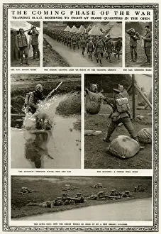 Exercises Prints: Training H. A. C. Reserves 1916