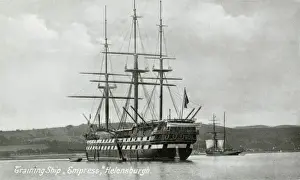 Clyde Prints: Training Ship Empress, Helensburgh, Scotland