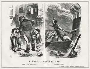 Training Ship Goliath Fire Cartoon