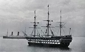 Liverpool Collection: Training Ship HMS Conway