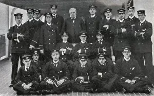 Conway Prints: Training Ship HMS Conway - Captain Miller and Jubilee Review