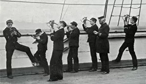 Training Ship HMS Conway - Working with the Sextant