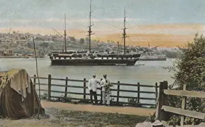 Destitute Prints: Training Ship Mount Edgcumbe, Saltash, Cornwall