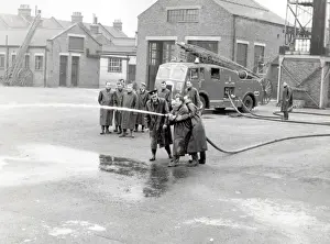 Instruction Prints: Training volunteers of an industrial works