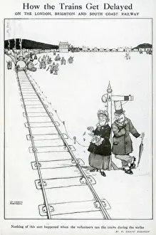 How the Trains get Delayed