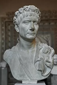Divine Gallery: Trajan (53 AD-117 AD). Roman Emperor. Bust