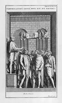 Trajan Prints: Trajan & Parthenaspates
