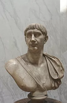 Antonine Gallery: Trajan. Roman emperor. Bust