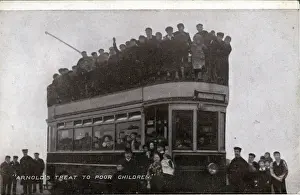 Treat Prints: Tram Car, Arnold, Nottinghamshire
