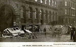 Tram Car Smash - Church Bank, Bradford, Yorkshire