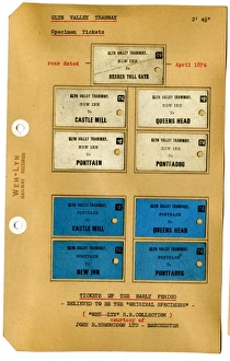 Tram tickets