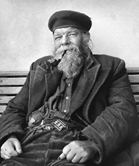 Belt Prints: Tramp on a Balham street, SW London
