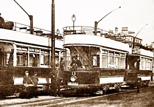 Trams in Great Yarmouth, early 1900s