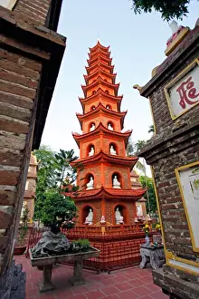 Pagoda Prints: Tran Quoc Pagoda in Hanoi, Vietnam