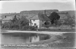Chichester Prints: Tranquil Cottage by the Pond