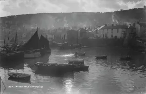 Tranquil Prints: Tranquil Harbor Scene in Mousehole