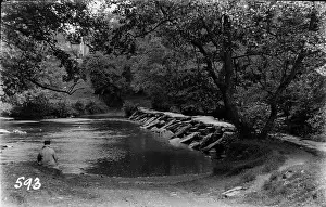 Stillness Prints: Tranquil River Scene