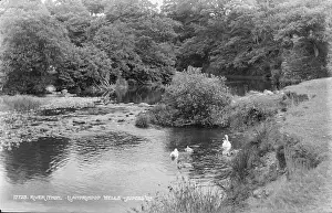 Tranquil Scene at River Ithon