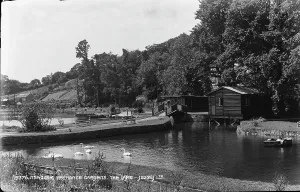 Newquay Prints: Tranquil Scene at Trenance Gardens