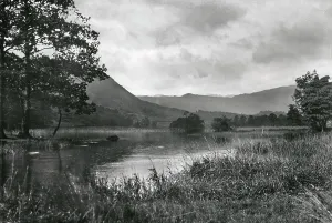 A tranquil view of a quiet corner of Lake Windermere