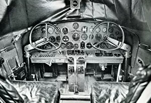 Dials Gallery: Trans-Canada Lockheed Aircraft, Pilots cockpit