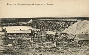 Trans-Siberian Railway - Bridge near Irkutsk